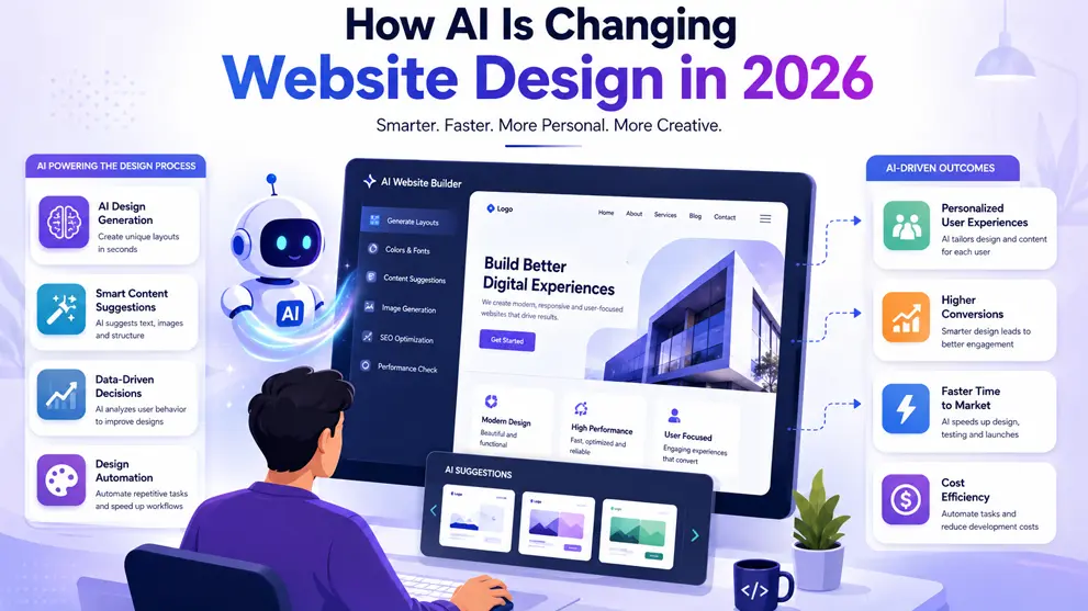 website developers using AI tools for custom web design in 2026