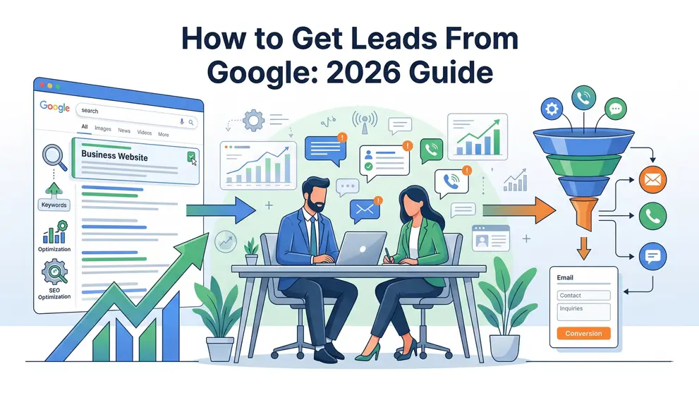how to get leads from google 2026 guide