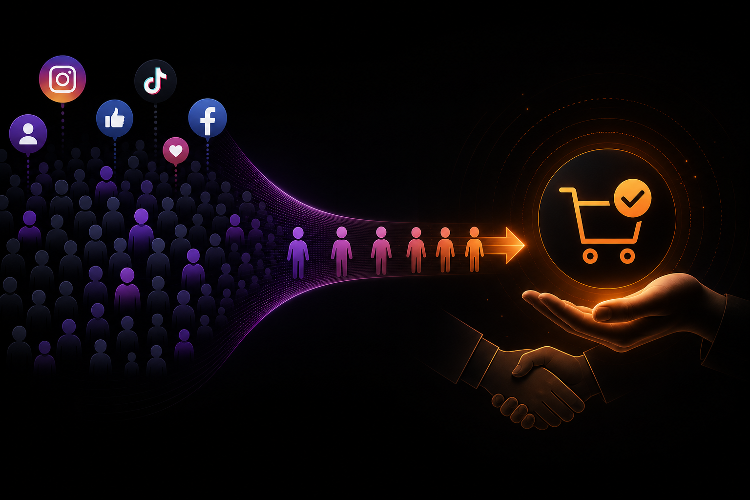 how to turn social media followers into paying customers